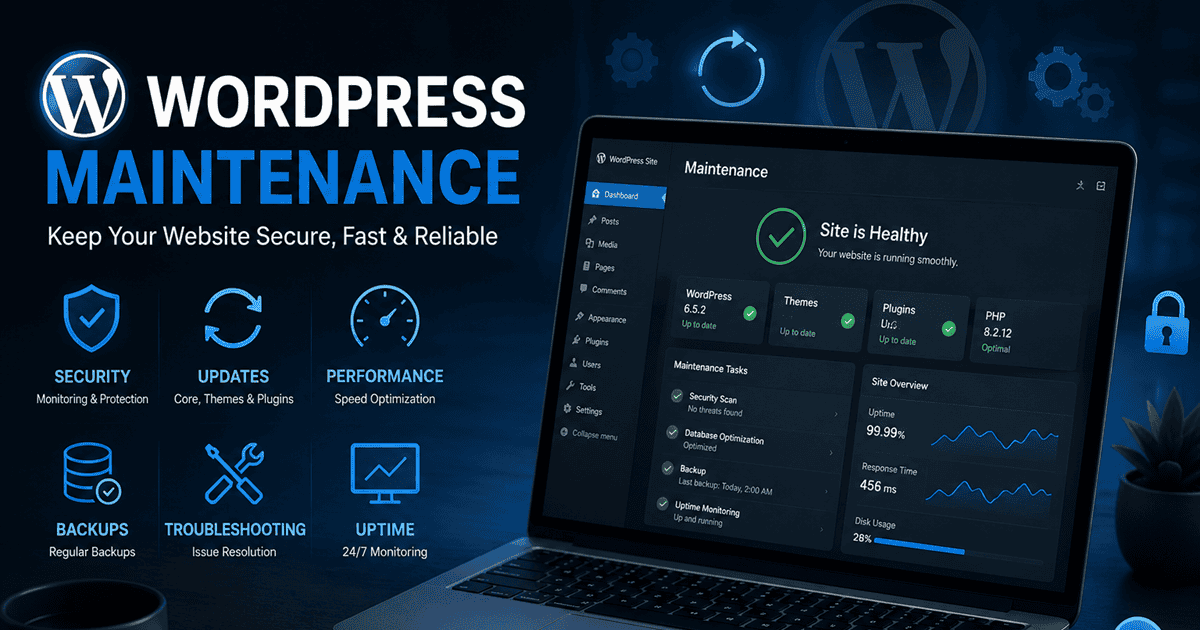 ขั้นตอนซ่อมบำรุงเว็บไซต์ WordPress ของเราให้อยู่หมัด